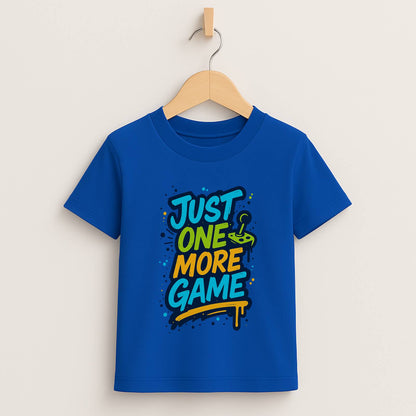 Just One More Game – Kids Graffiti Gamer T-Shirt 🎮🖌️