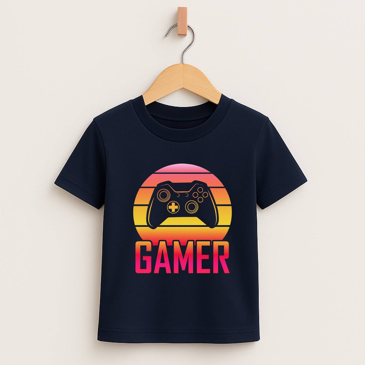Gamer Sunset – XB Edition Kids Tee 🎮