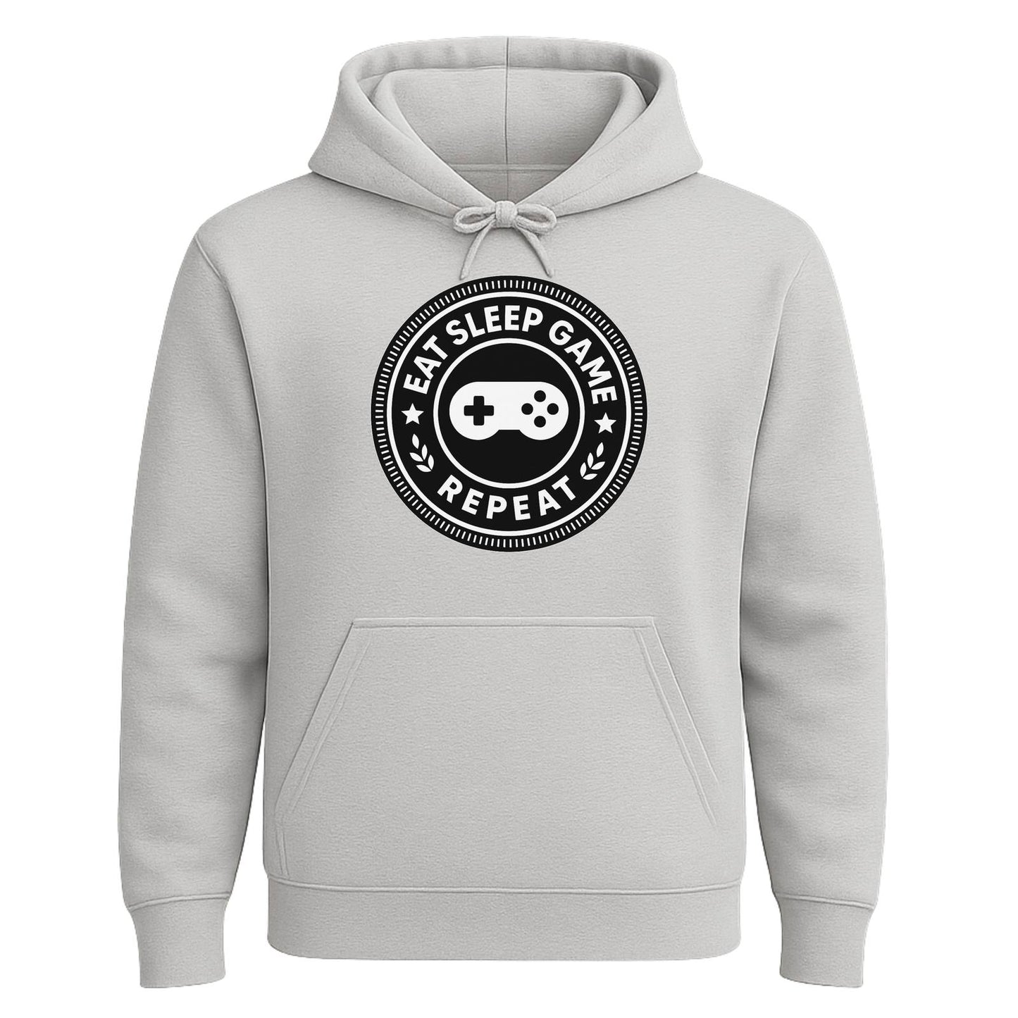 Eat Sleep Game Repeat – Classic Gamer Hoodie 🎮