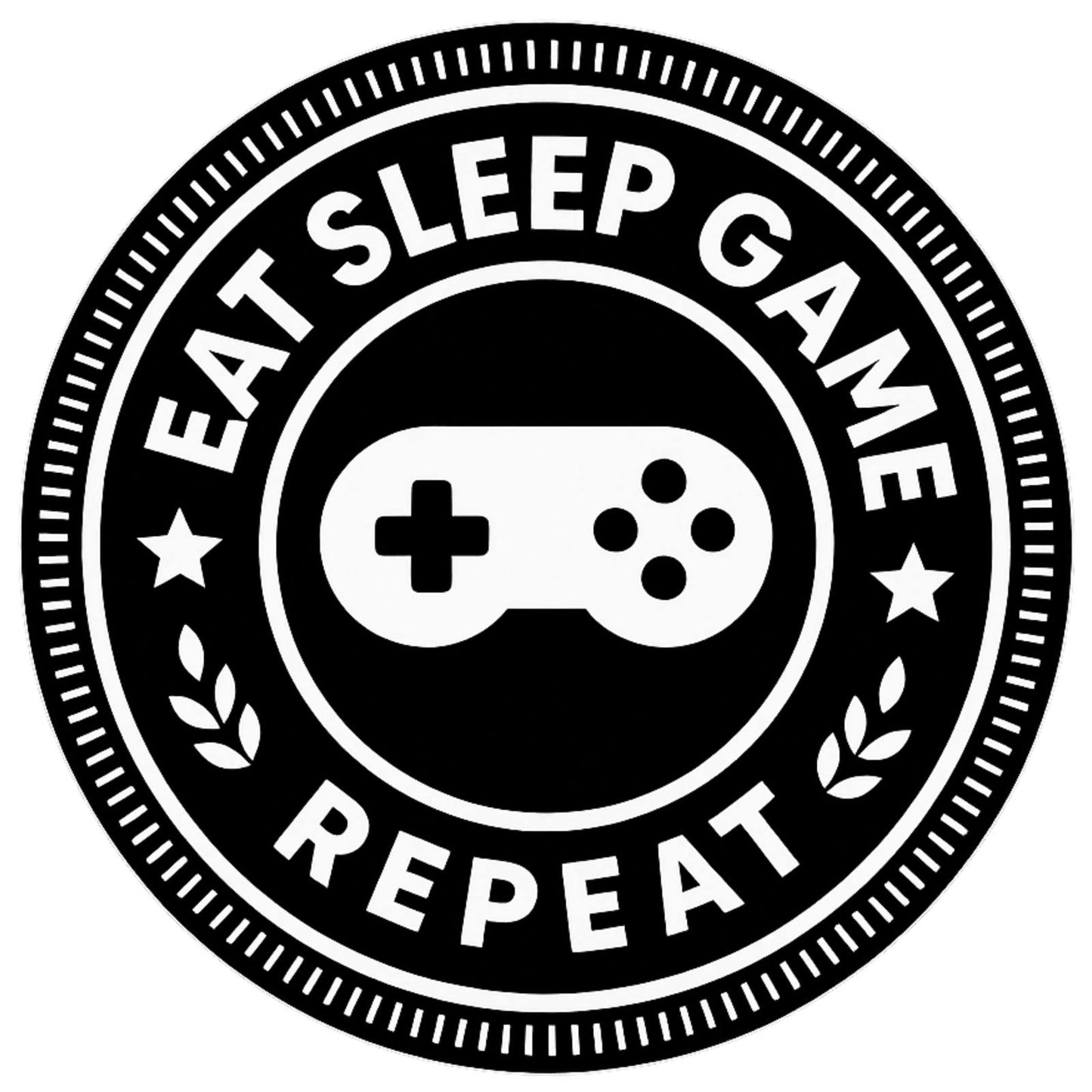 Eat Sleep Game Repeat – Classic Gamer Hoodie 🎮