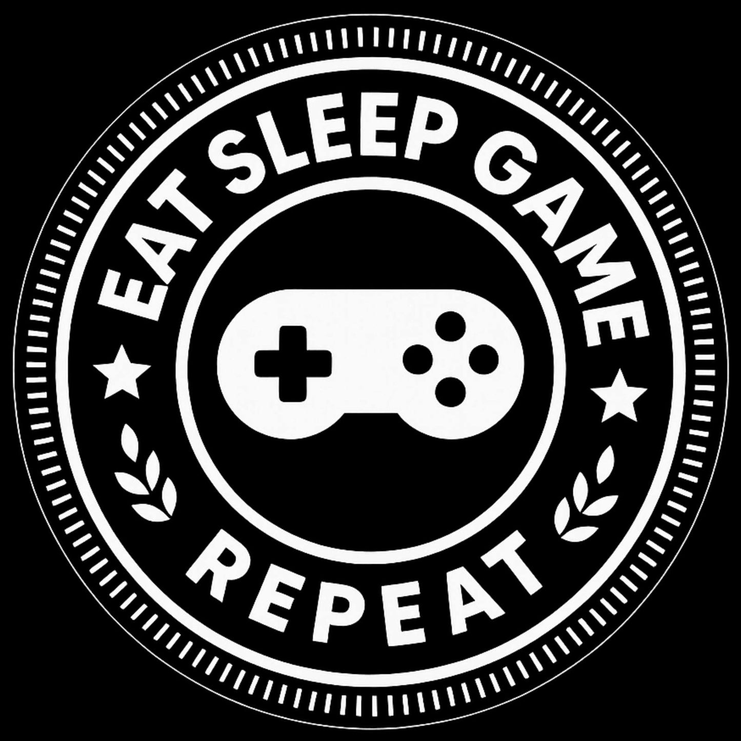 Eat Sleep Game Repeat – Classic Gamer Hoodie 🎮