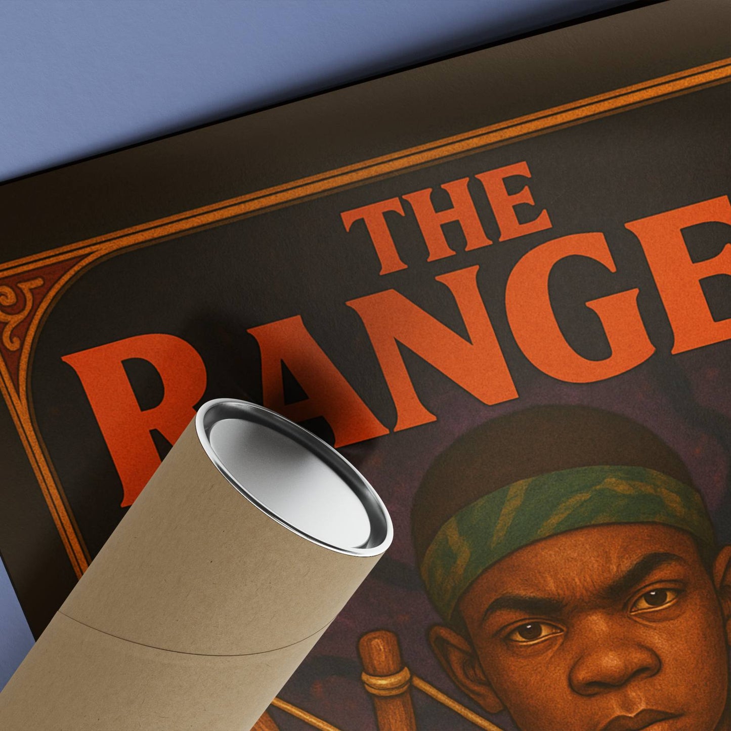 The Ranger Rolled Poster - Fantasy Illustration, DnD Wall Art