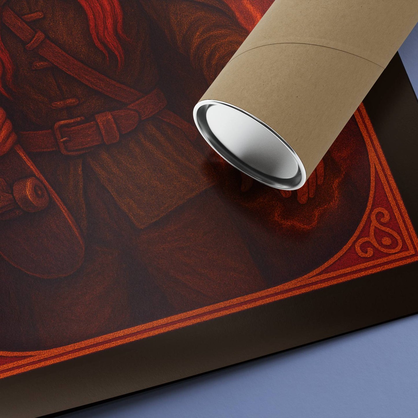 The Zoomer Rolled Poster - Fantasy Illustration, DnD Wall Art