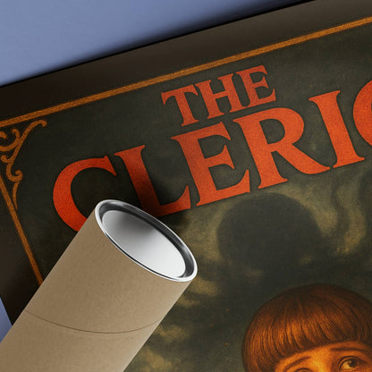 The Cleric Rolled Poster - Fantasy Illustration, DnD Wall Art