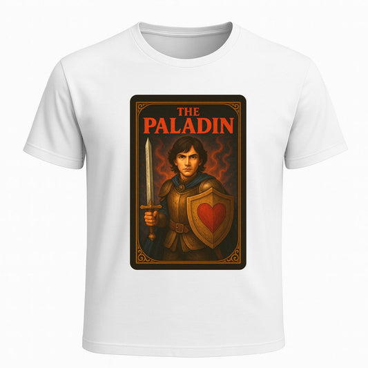 The Paladin T-Shirt | DnD Card Design Tee