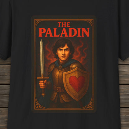 The Paladin T-Shirt | DnD Card Design Tee