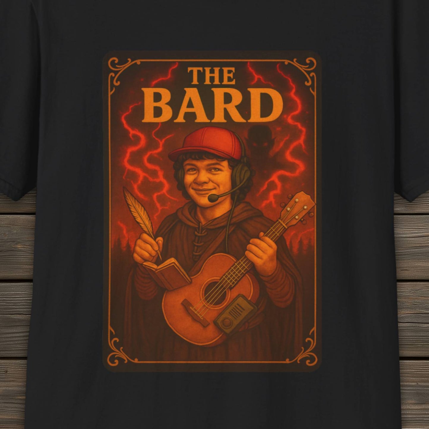 The Bard T-Shirt | DnD Card Design Tee