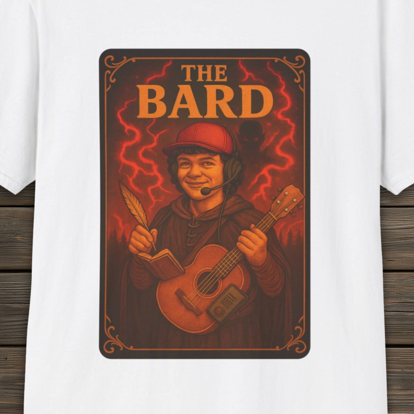 The Bard T-Shirt | DnD Card Design Tee