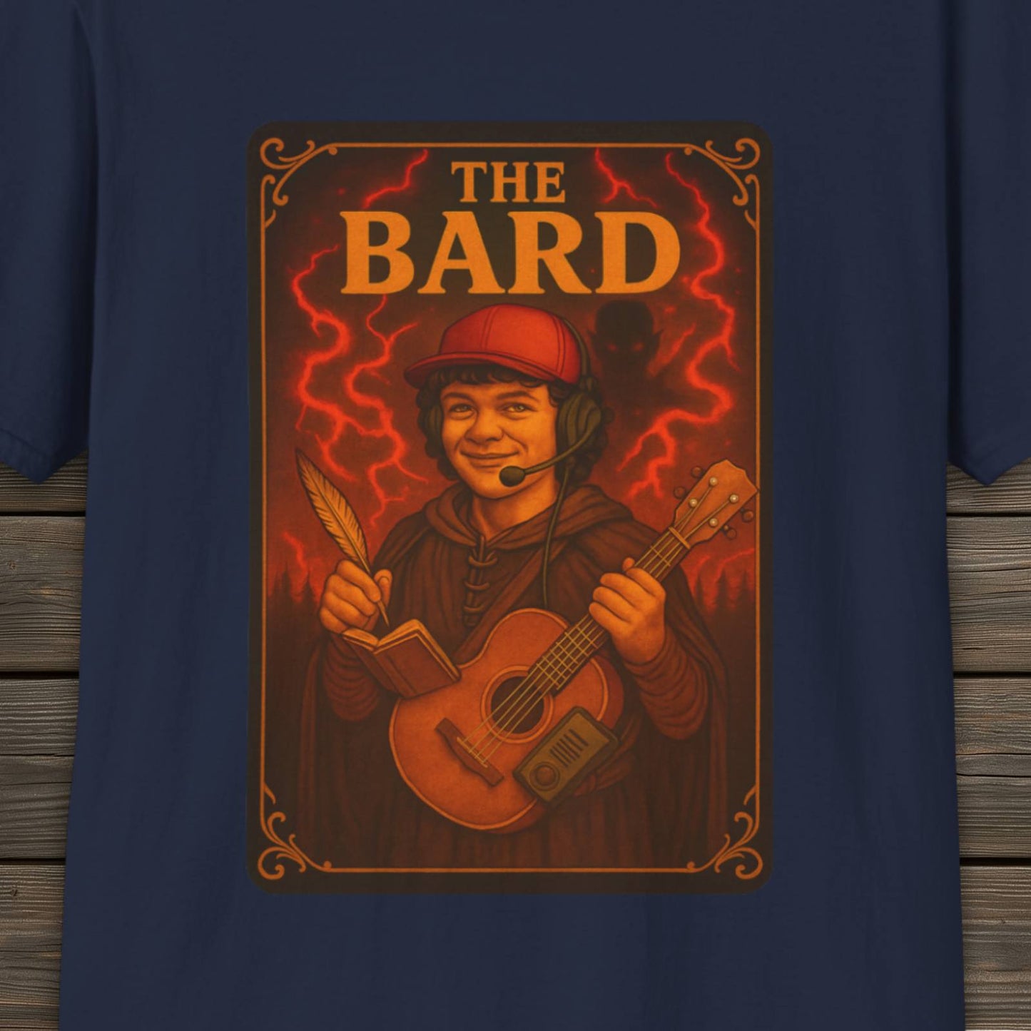 The Bard T-Shirt | DnD Card Design Tee