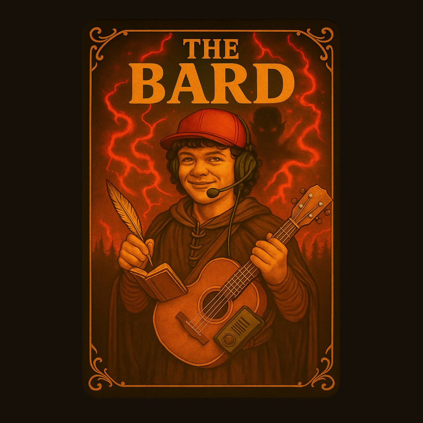 The Bard T-Shirt | DnD Card Design Tee
