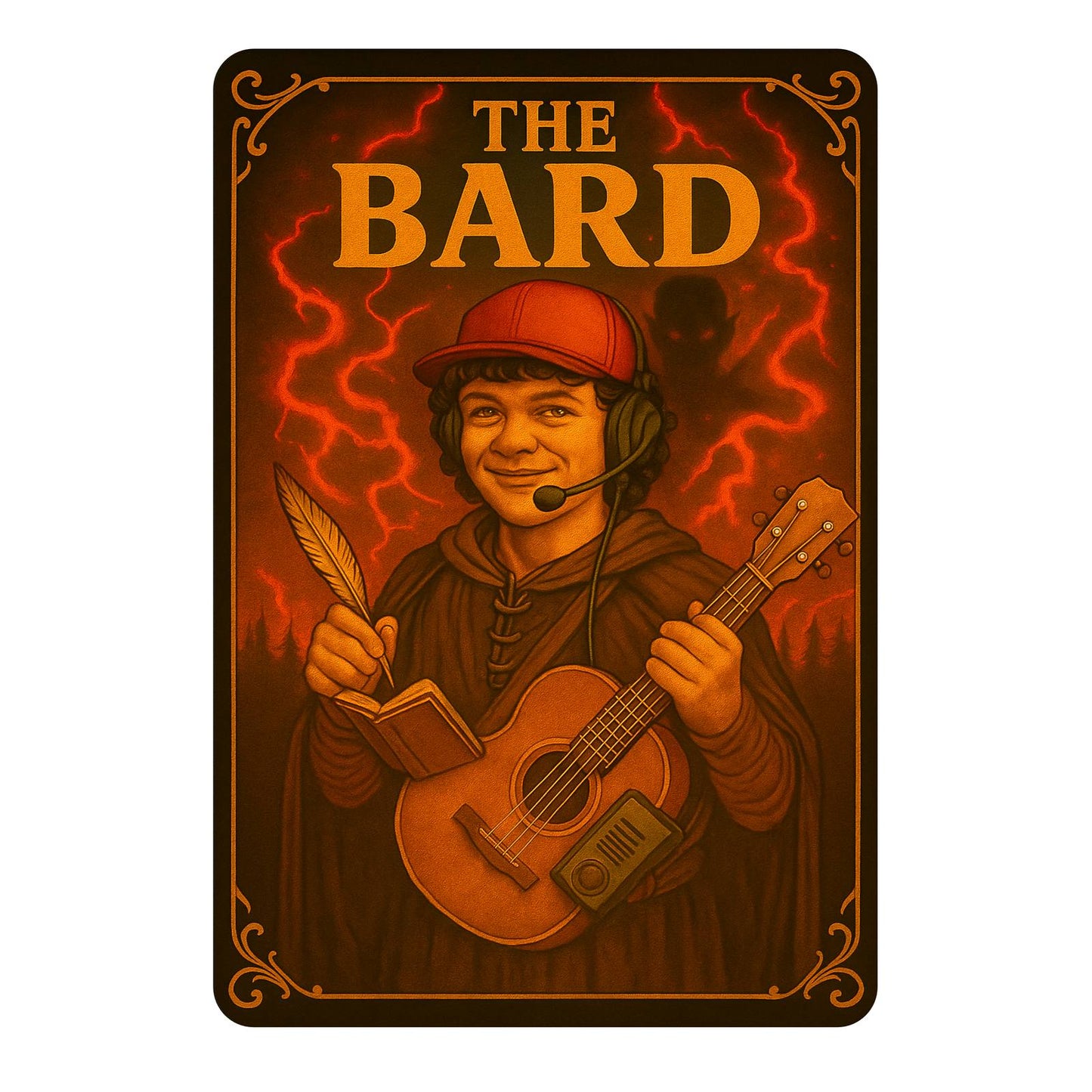 The Bard T-Shirt | DnD Card Design Tee