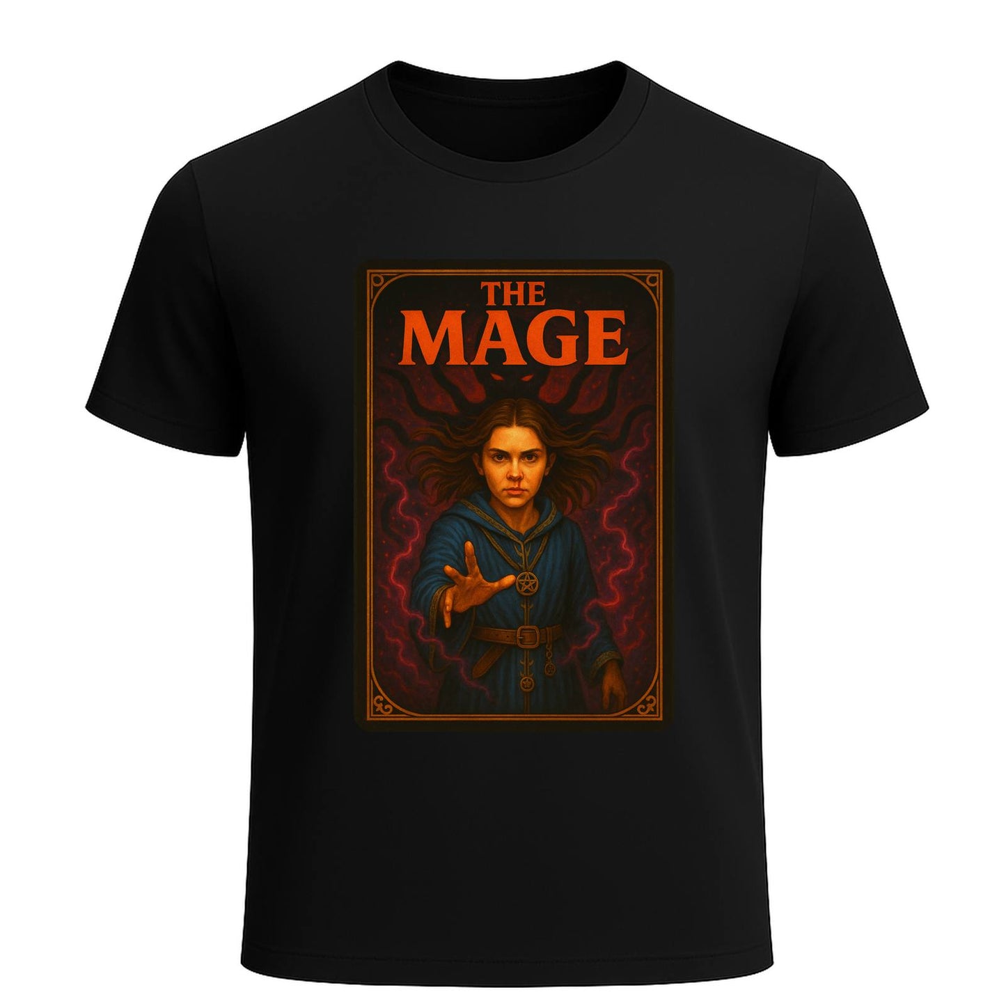 The Mage T-Shirt | DnD Card Design Tee