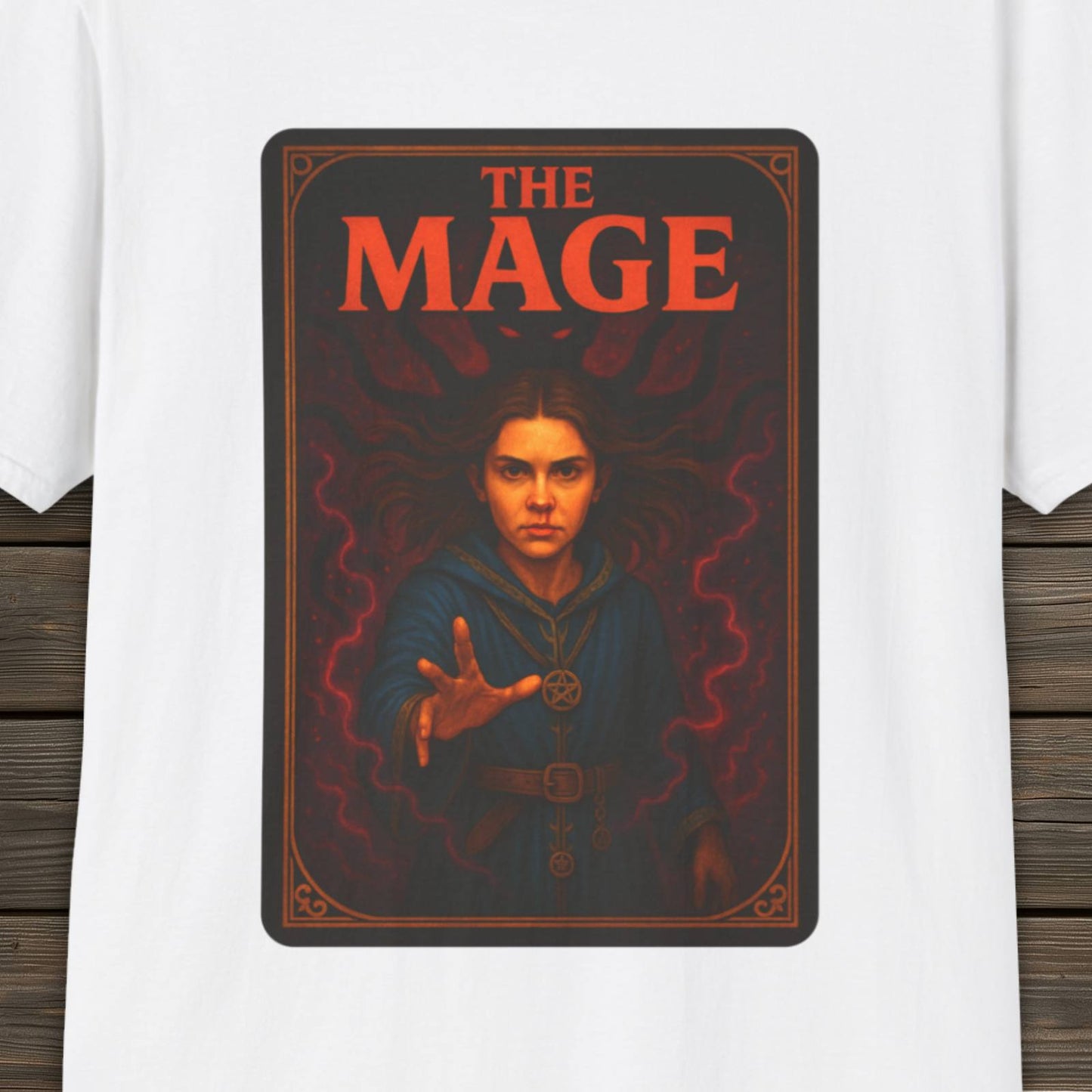 The Mage T-Shirt | DnD Card Design Tee