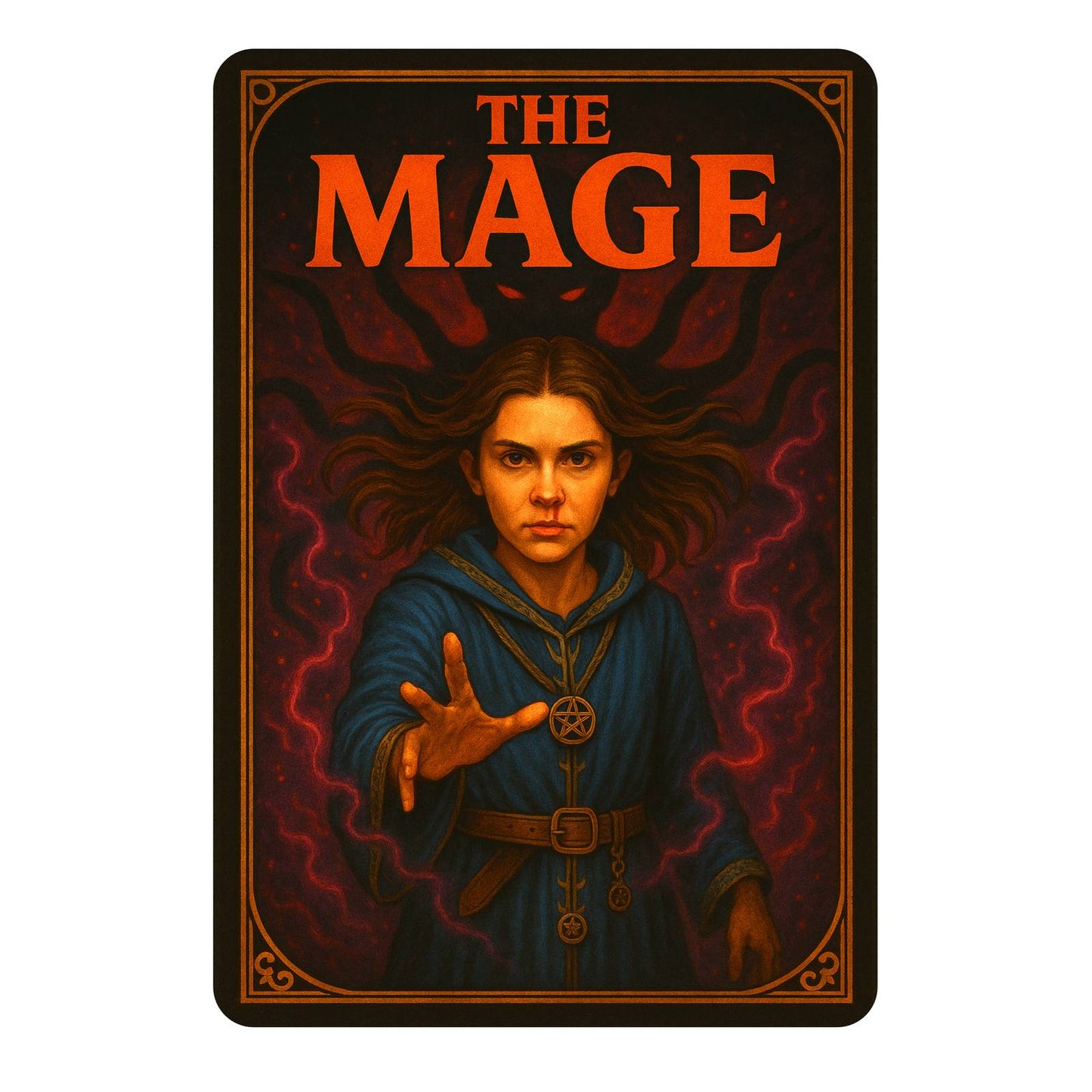 The Mage T-Shirt | DnD Card Design Tee