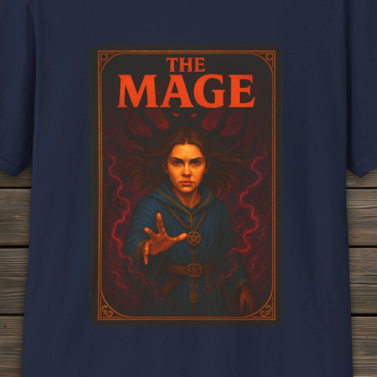 The Mage T-Shirt | DnD Card Design Tee