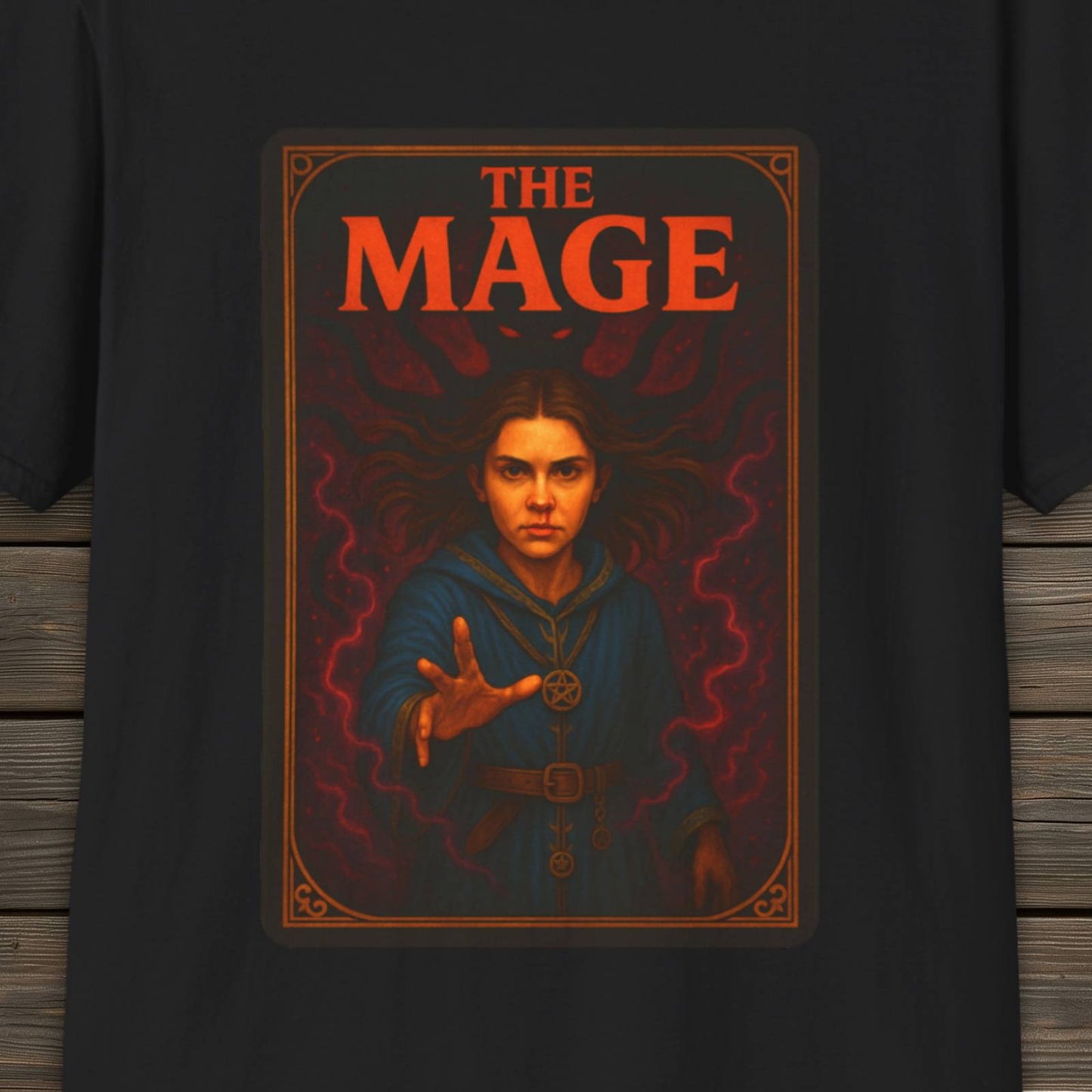 The Mage T-Shirt | DnD Card Design Tee