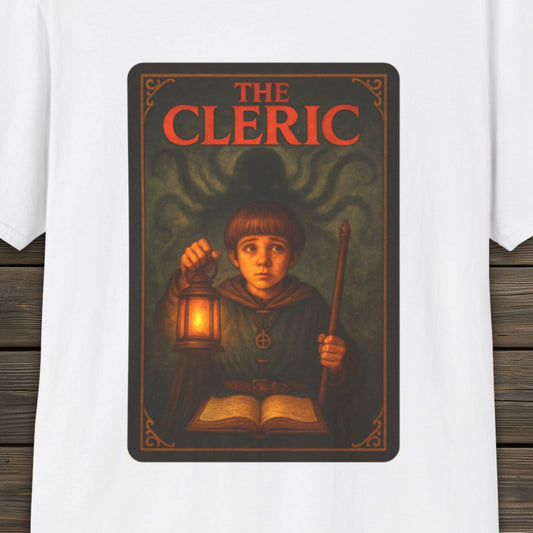 The Cleric T-Shirt | DnD Card Design Tee