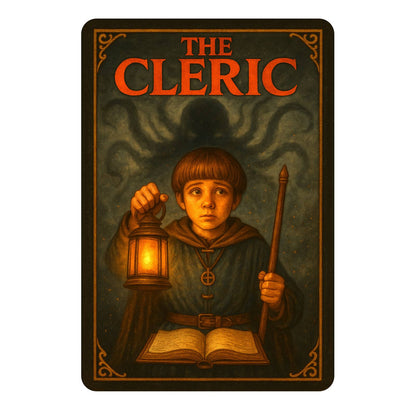 The Cleric T-Shirt | DnD Card Design Tee