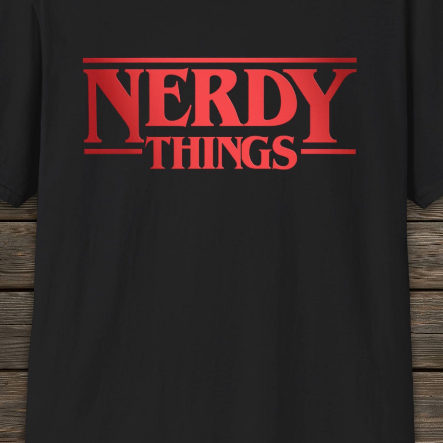 Nerdy Things T-shirt - Parody Design