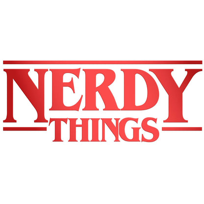 Nerdy Things T-shirt - Parody Design