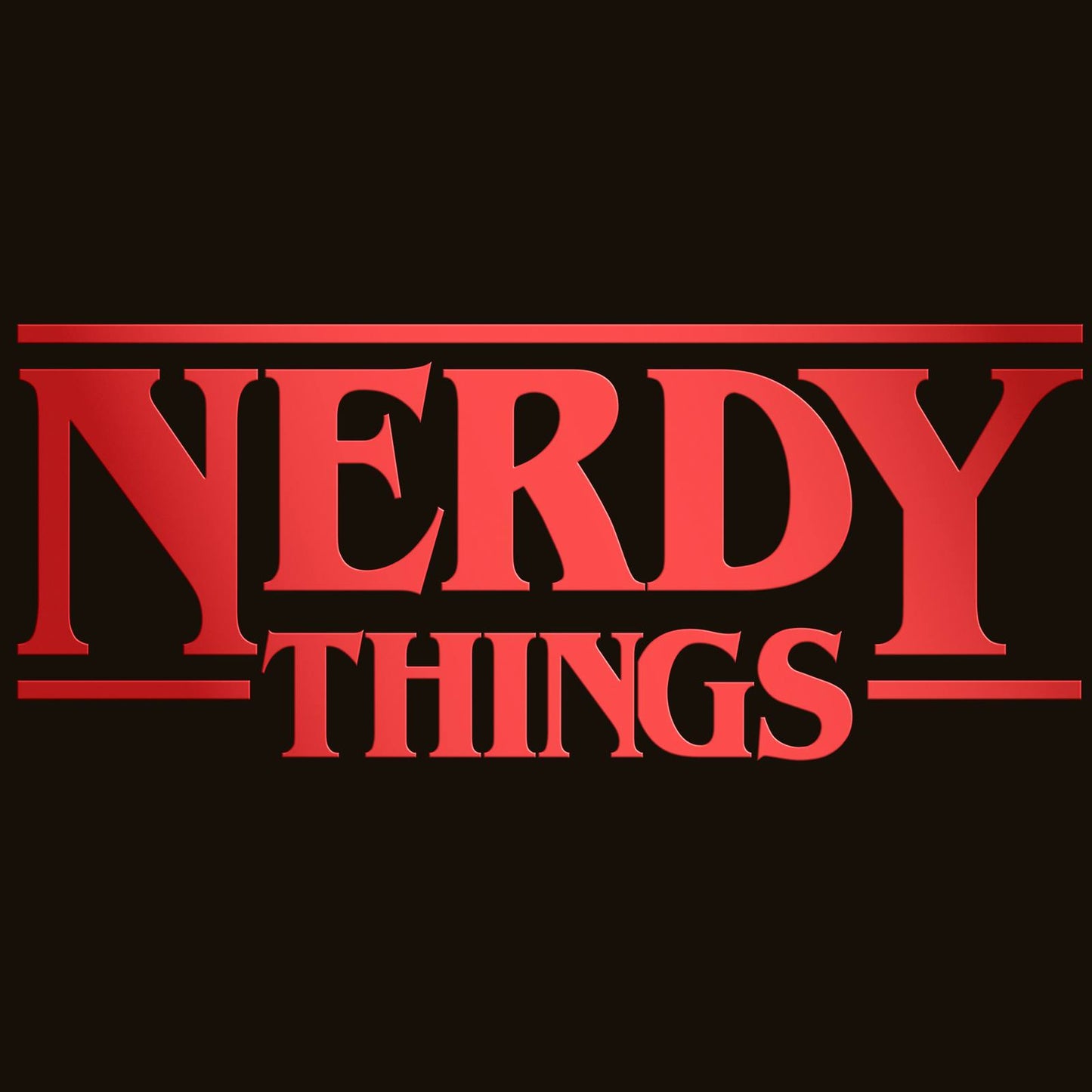 Nerdy Things T-shirt - Parody Design