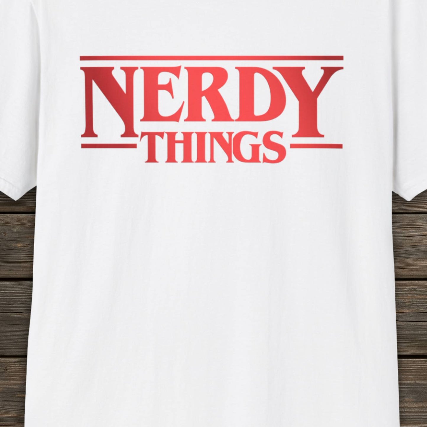 Nerdy Things T-shirt - Parody Design
