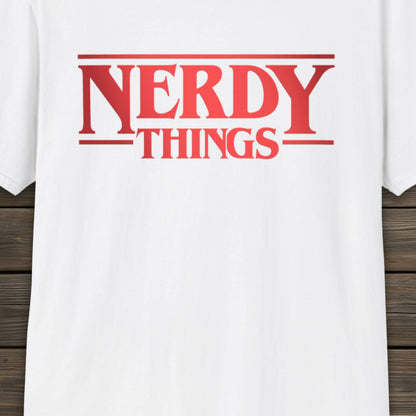 Nerdy Things T-shirt - Parody Design