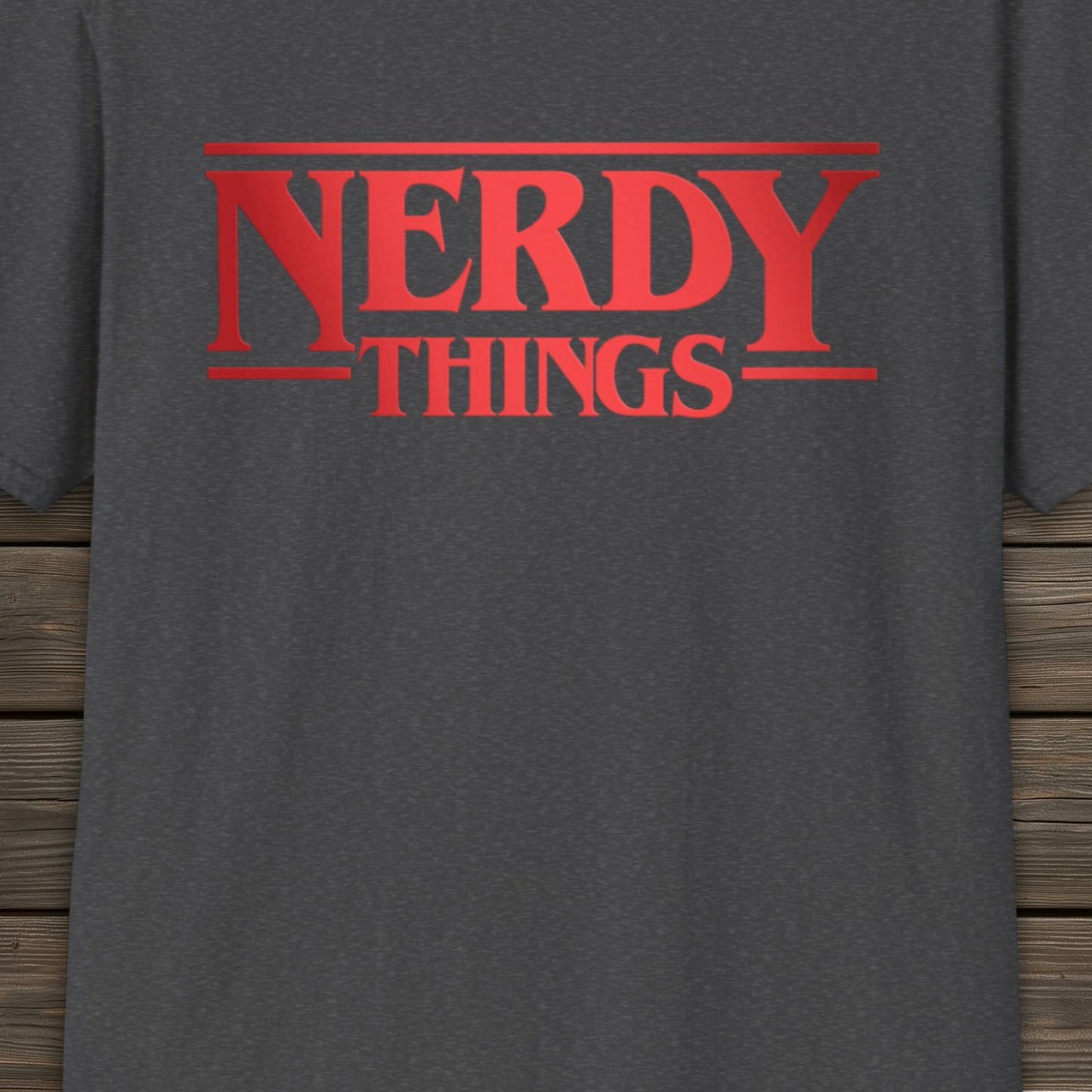 Nerdy Things T-shirt - Parody Design