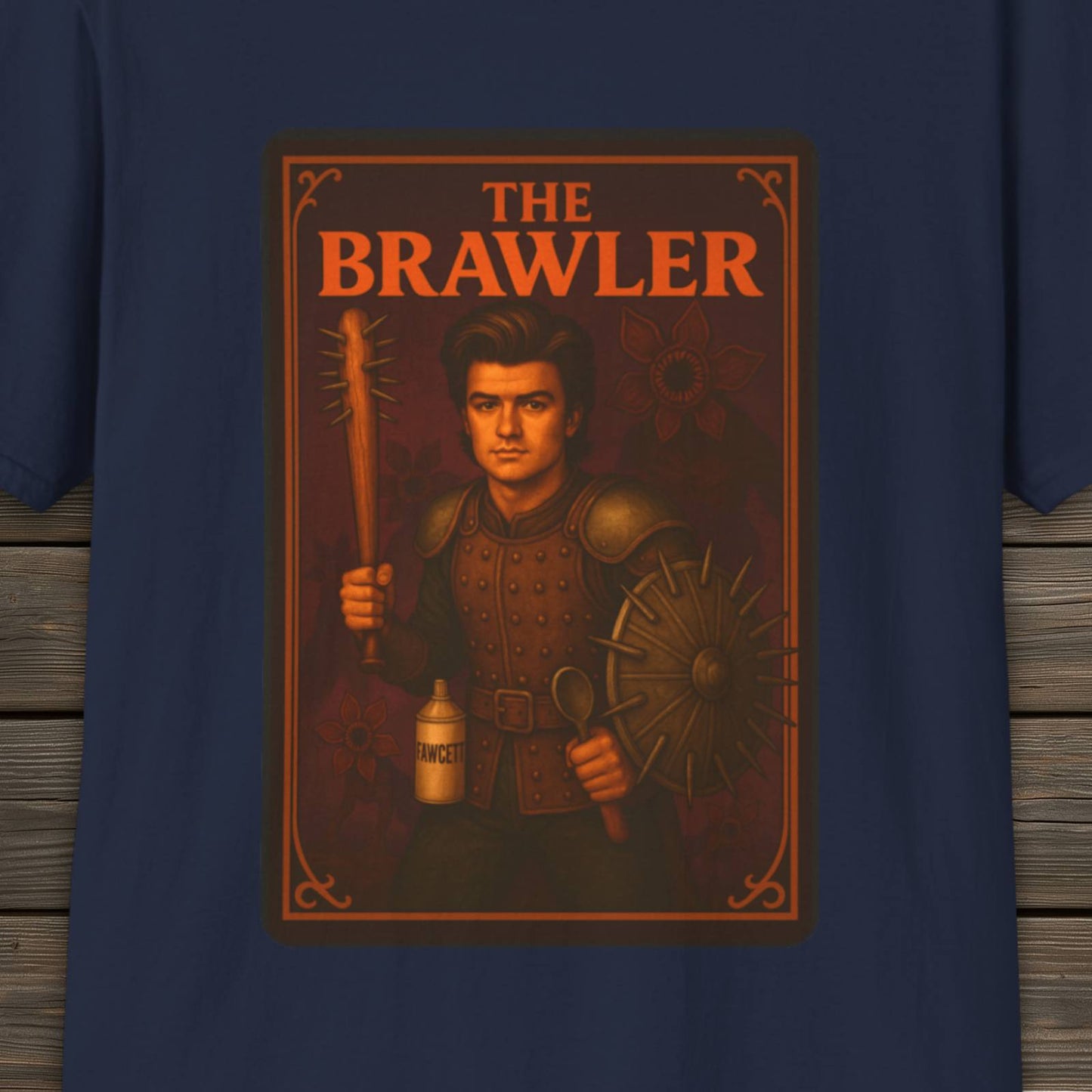 The Brawler T-Shirt | DnD Card Design Tee