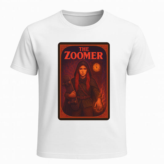 The Zoomer T-Shirt | DnD Card Design Tee