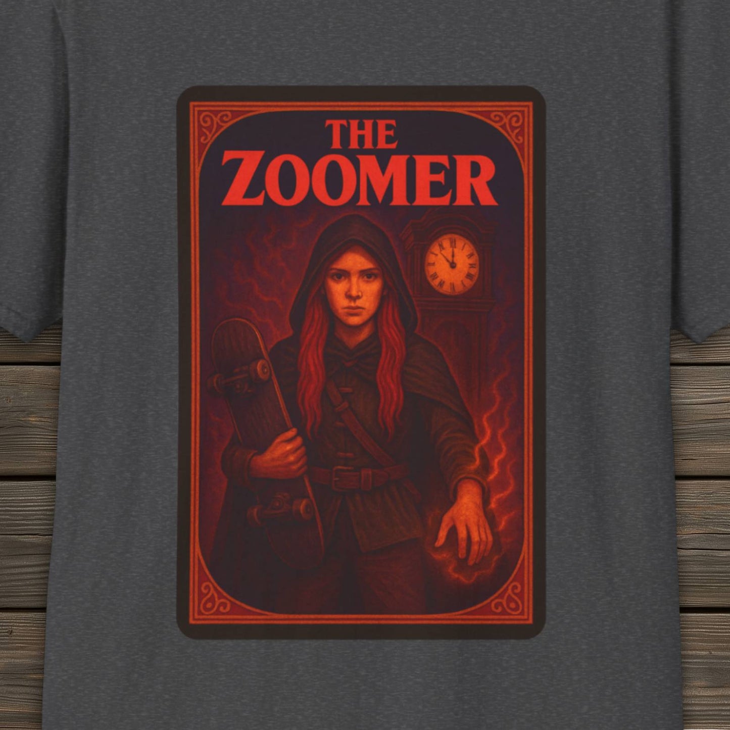 The Zoomer T-Shirt | DnD Card Design Tee