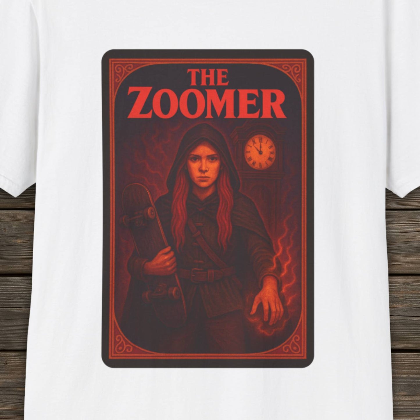 The Zoomer T-Shirt | DnD Card Design Tee