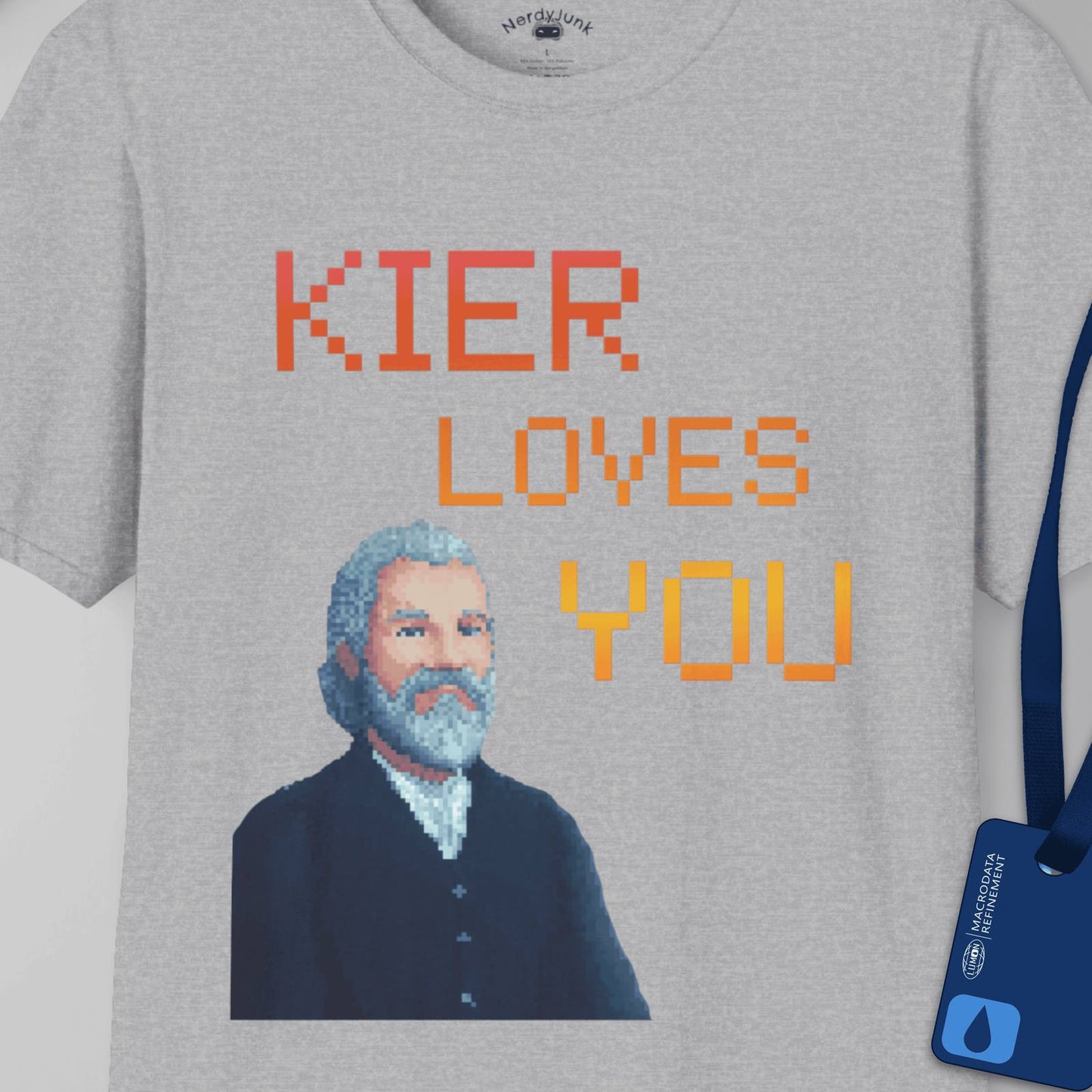 Kier Loves You - Pixel Art design T-shirt