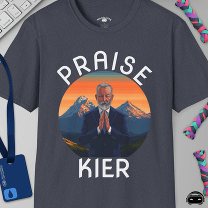 Praise Kier T-shirt - Pixel Art design
