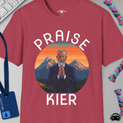 Praise Kier T-shirt - Pixel Art design