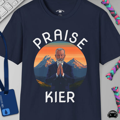 Praise Kier T-shirt - Pixel Art design