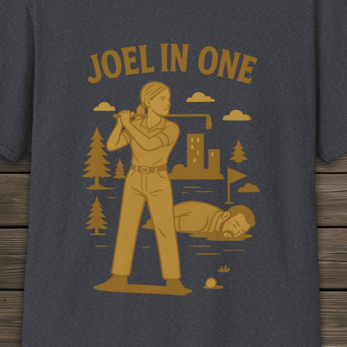 Joel In One - The Last of Us Inspired Parody T-Shirt