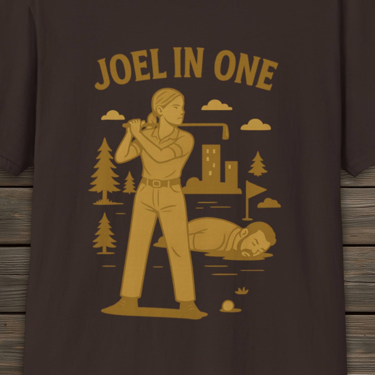 Joel In One - The Last of Us Inspired Parody T-Shirt