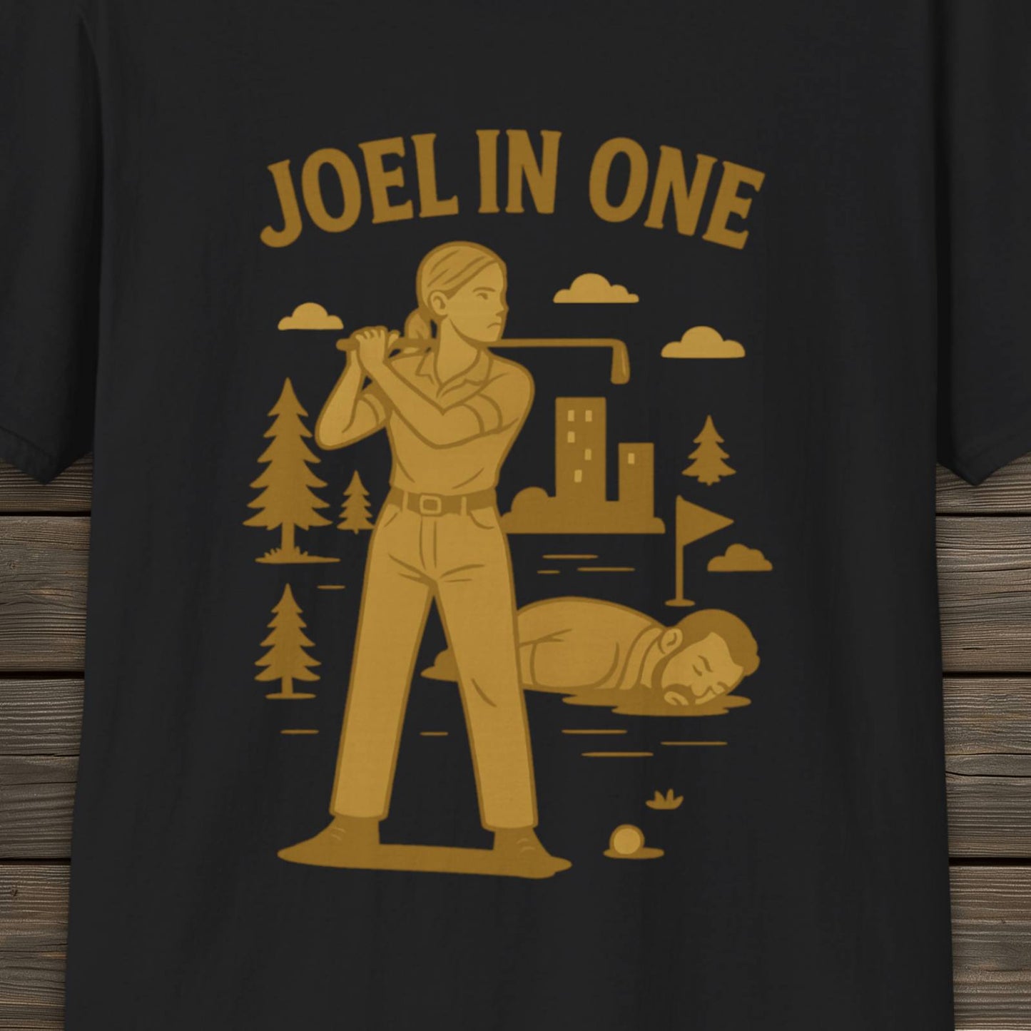 Joel In One - The Last of Us Inspired Parody T-Shirt