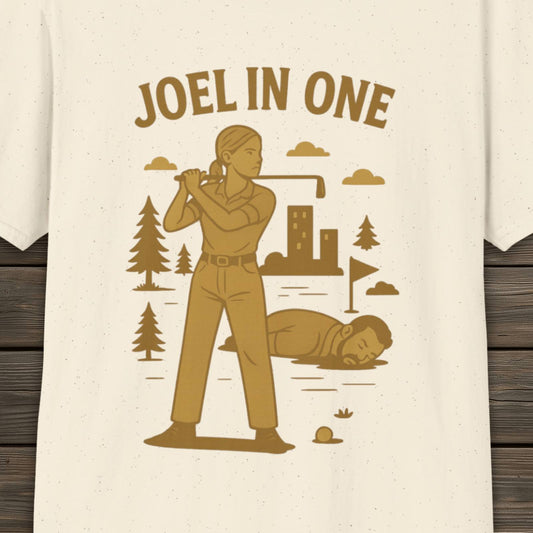 Joel In One - The Last of Us Inspired Parody T-Shirt