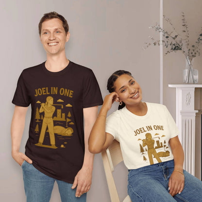 Joel In One - The Last of Us Inspired Parody T-Shirt