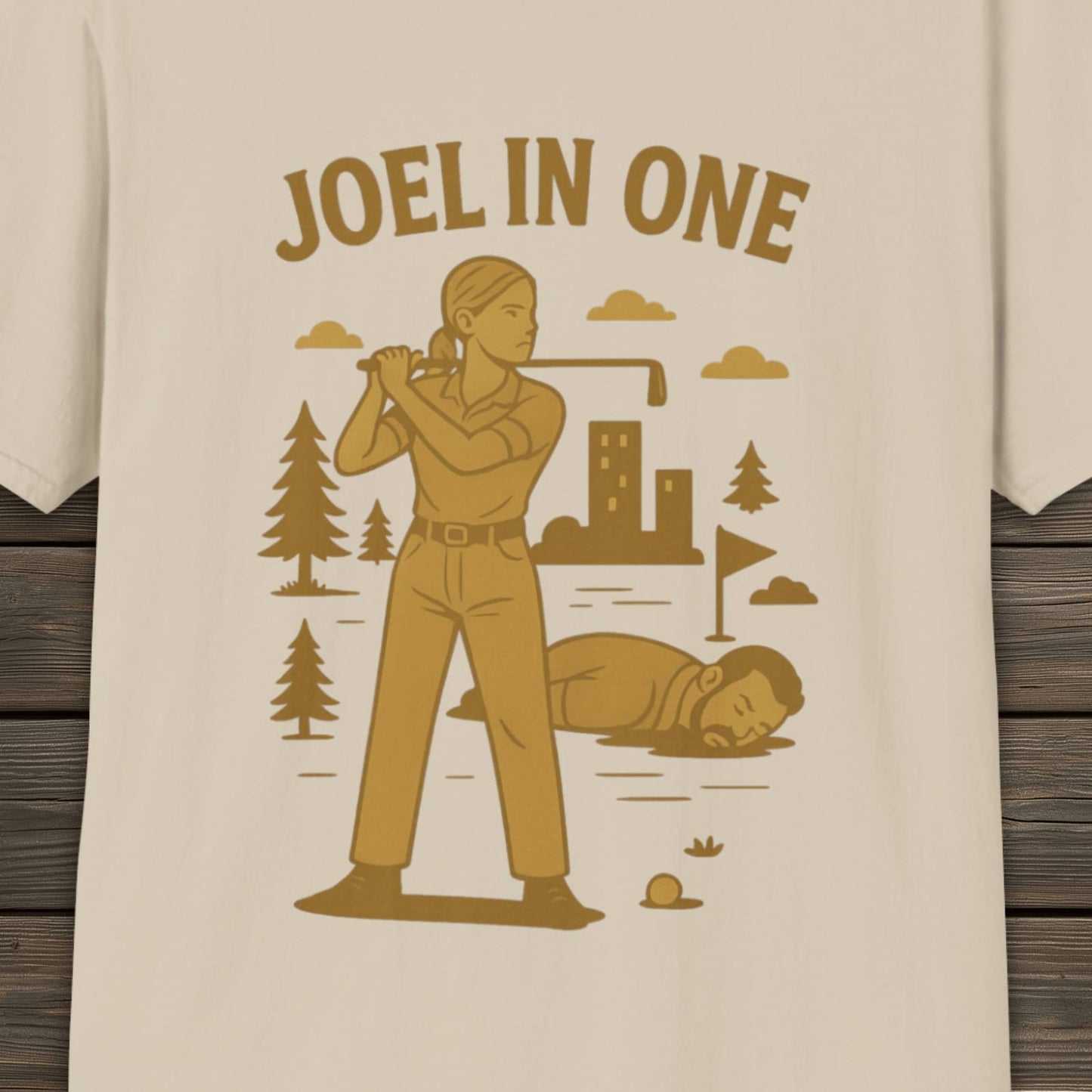 Joel In One - The Last of Us Inspired Parody T-Shirt