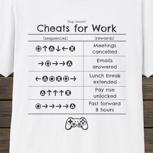 Cheats for Work - T-Shirt