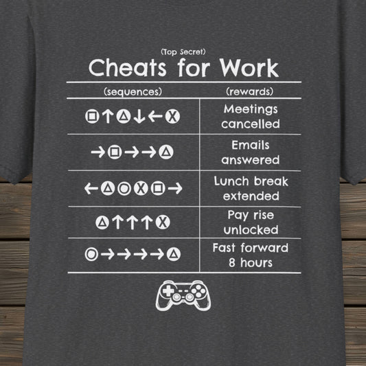 Cheats for Work - T-Shirt
