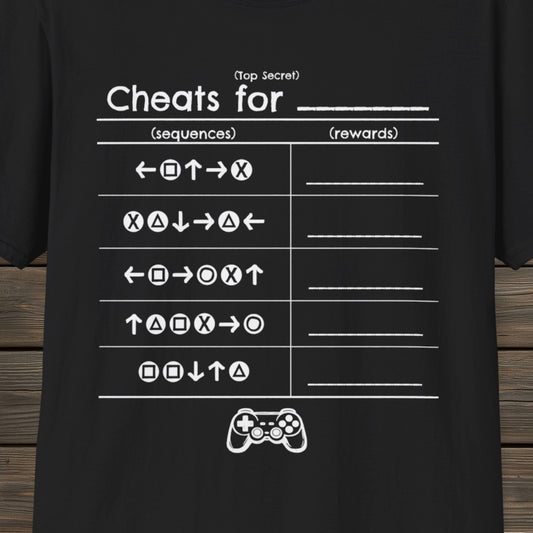 Custom Cheats - T-Shirt