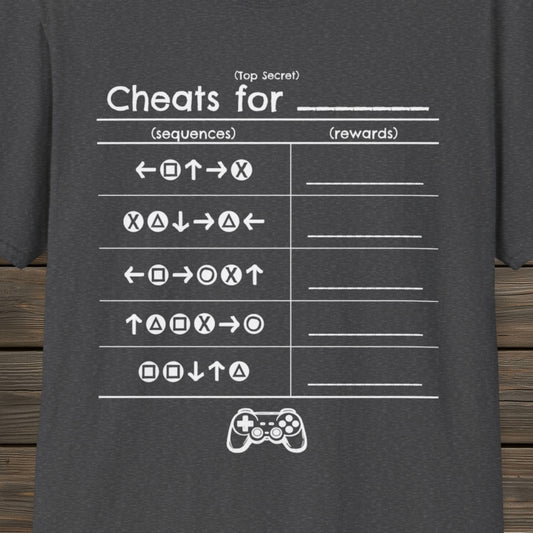 Custom Cheats - T-Shirt