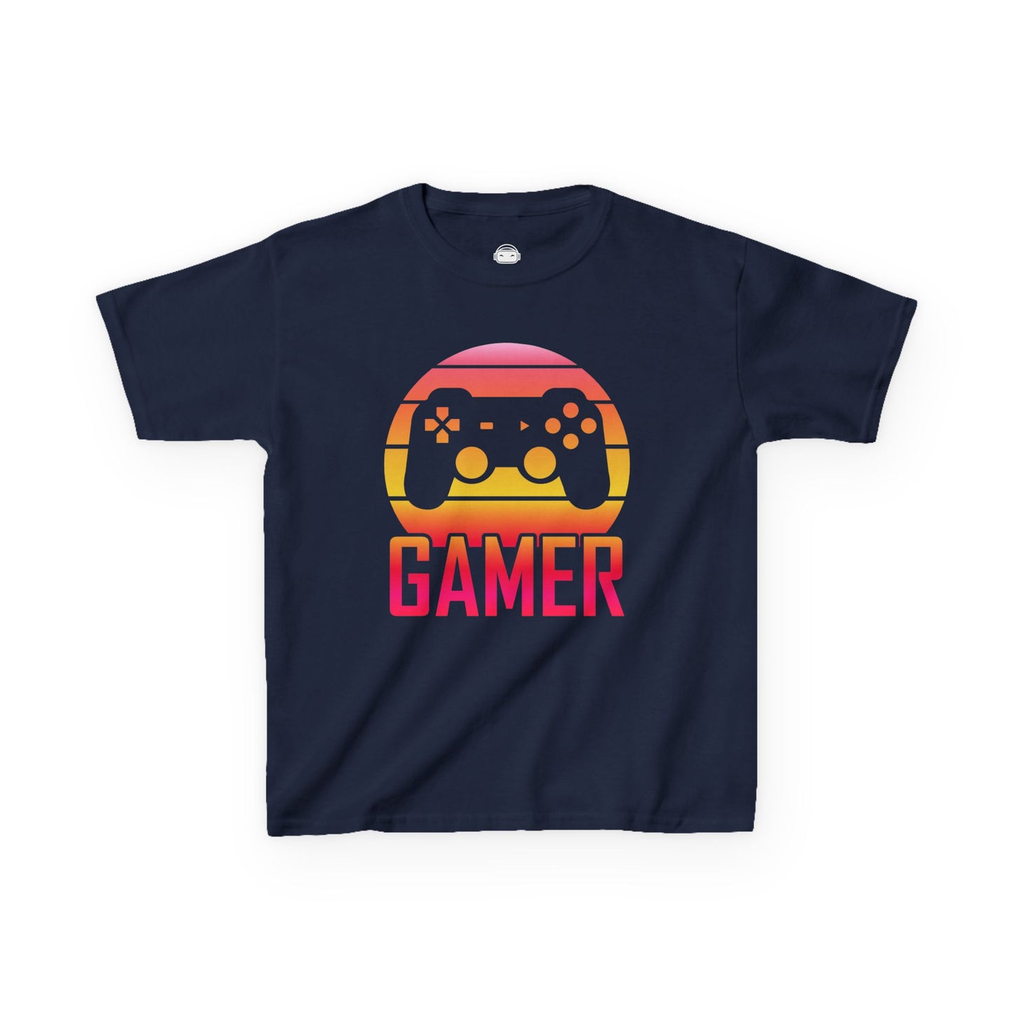 Gamer Sunset 2 – Kids Gaming Tee 🎮