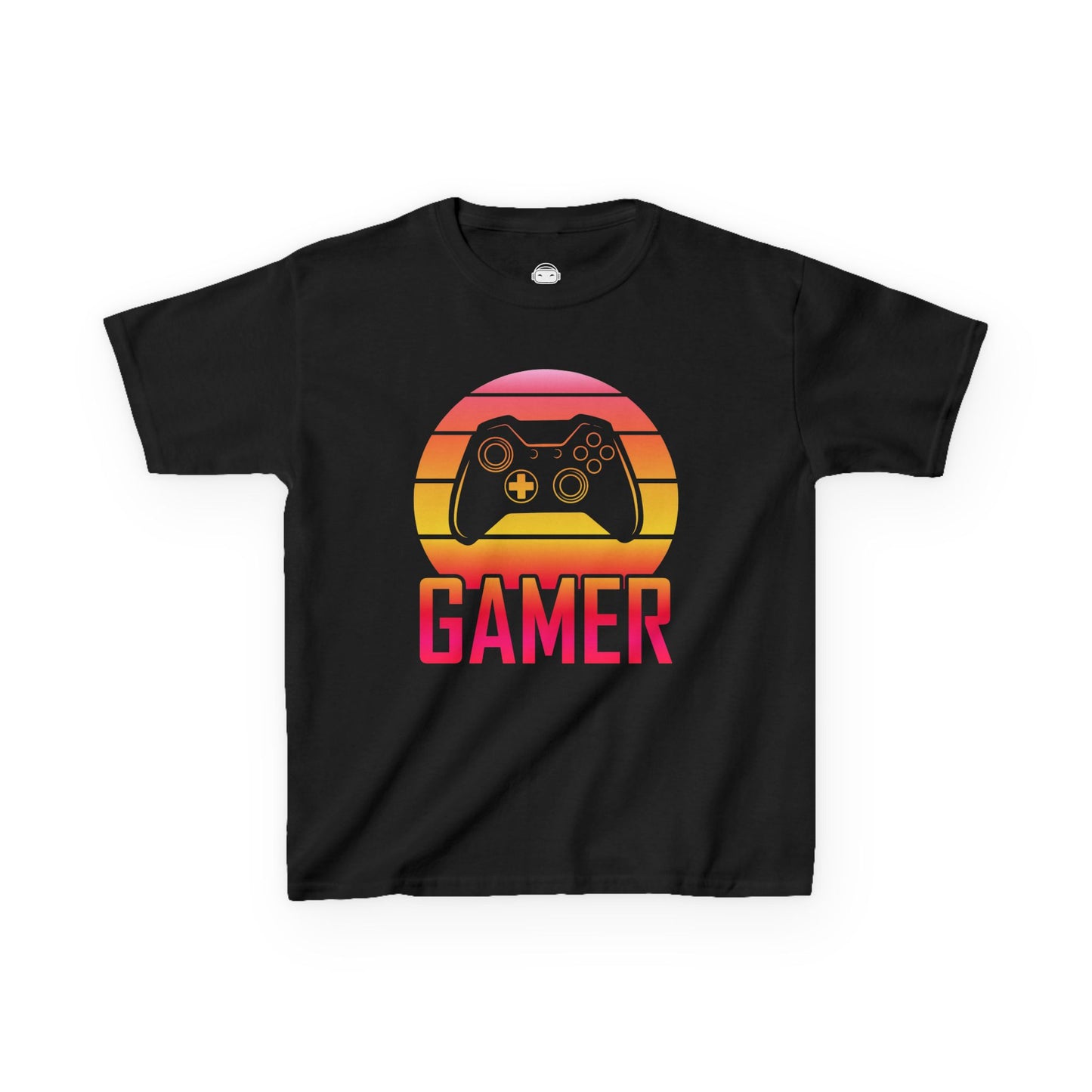 Gamer Sunset – XB Edition Kids Tee 🎮
