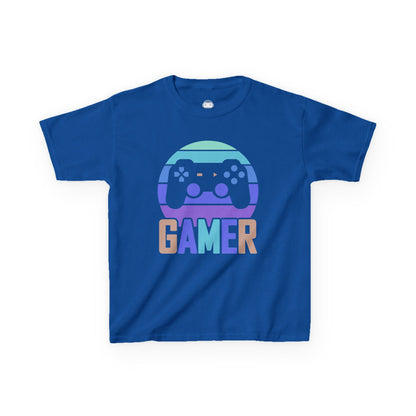 Gamer Sunset – Kids Gaming Tee 🎮🌅