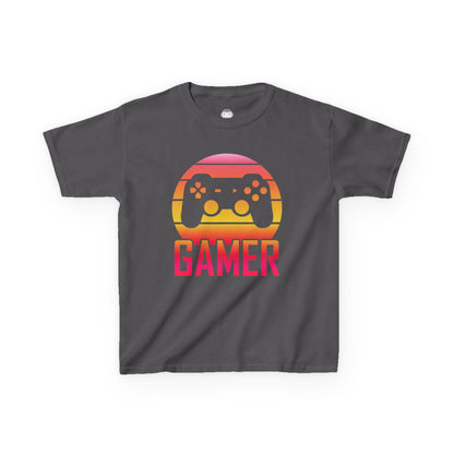 Gamer Sunset 2 – Kids Gaming Tee 🎮
